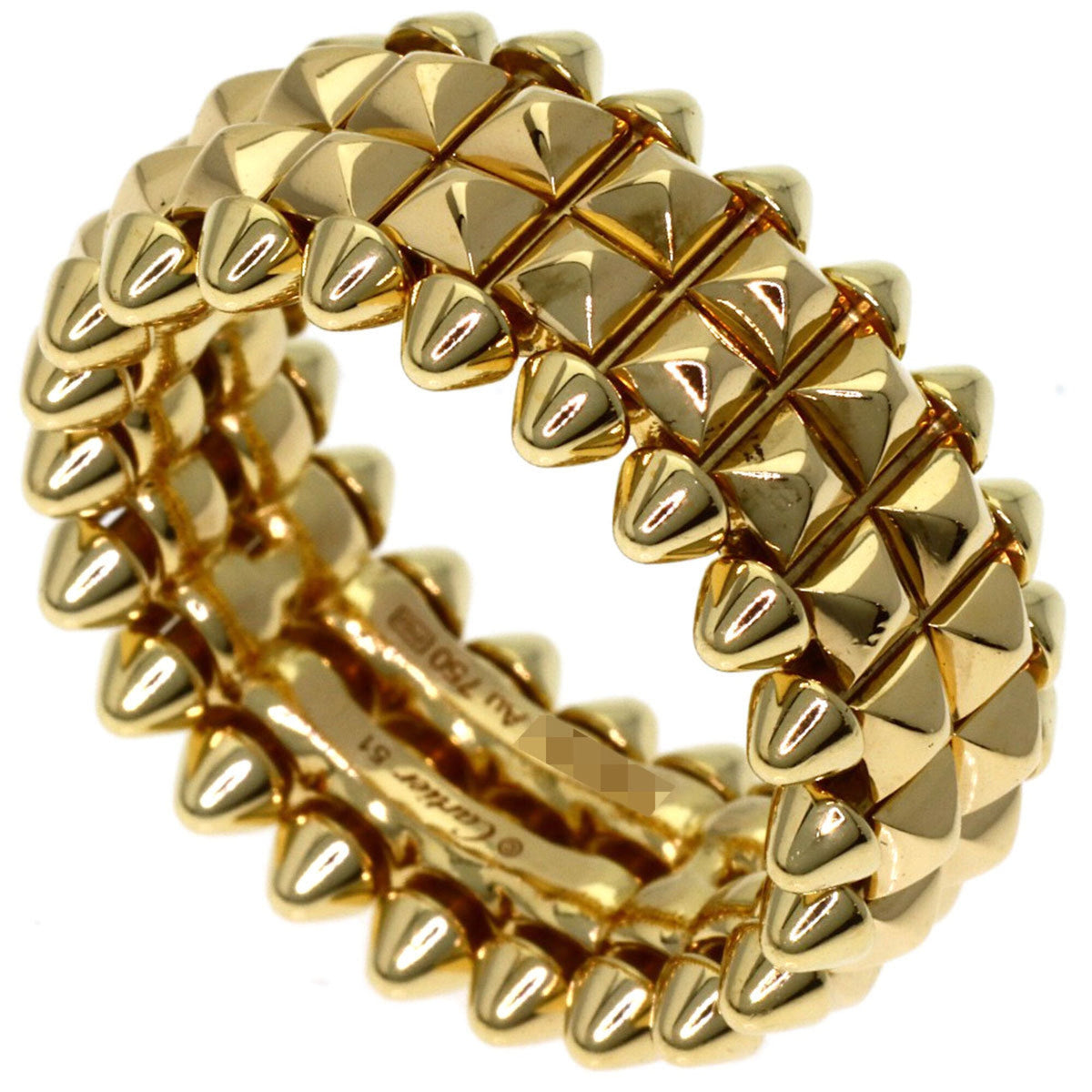 Cartier Clash de Double Ring 18K Yellow Gold