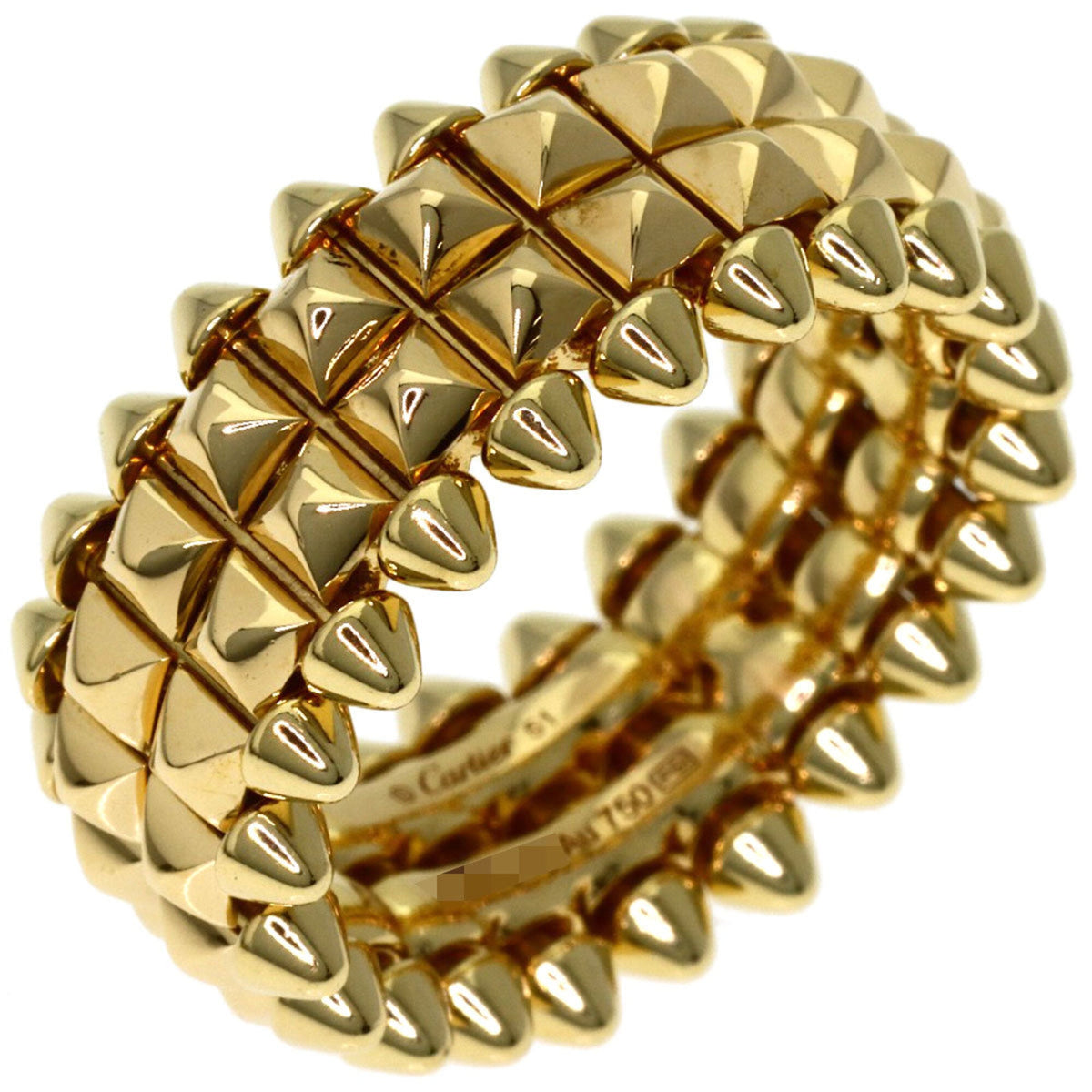 Cartier Clash de Double Ring 18K Yellow Gold – view 2