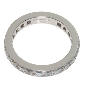 Tiffany & Co. Band Ring Platinum With Diamond - view 4