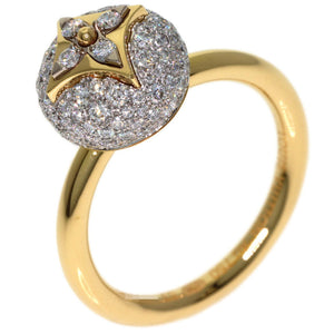 Louis Vuitton Band Ring 18K Yellow Gold and Diamond - view 2