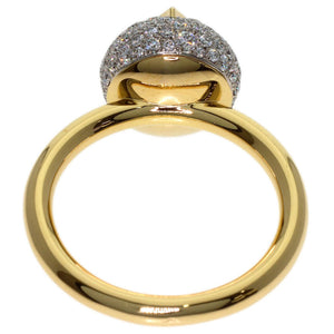 Louis Vuitton Band Ring 18K Yellow Gold and Diamond - view 4