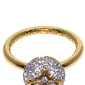 Louis Vuitton Band Ring 18K Yellow Gold and Diamond - view 5