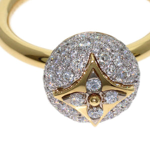 Louis Vuitton Band Ring 18K Yellow Gold and Diamond - view 7
