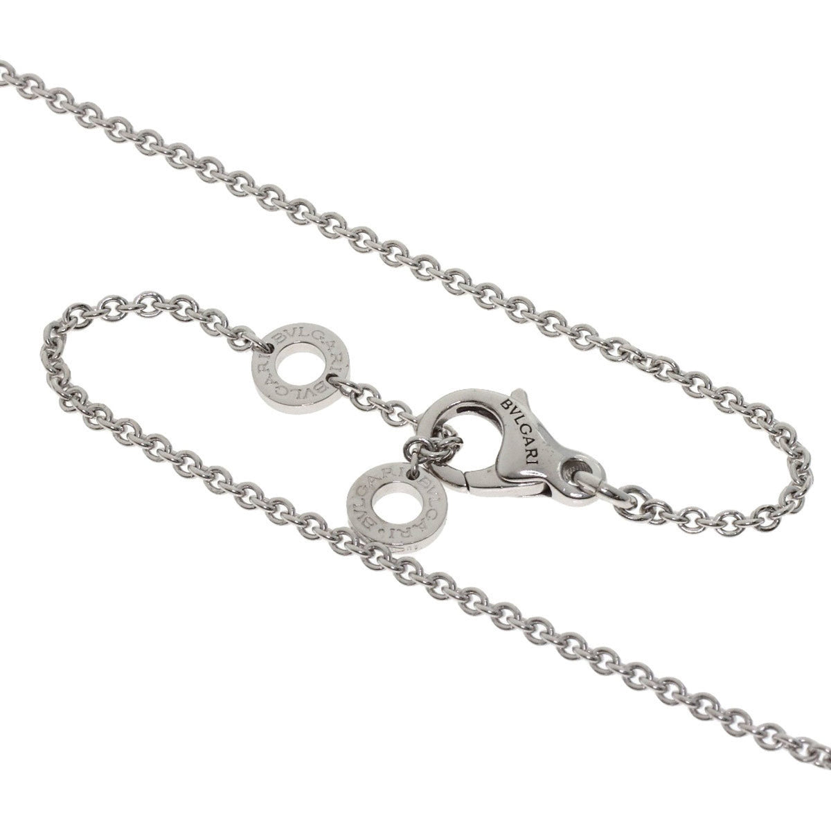 Pendant Necklace 18K White Gold with Diamond