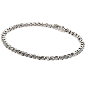 Cartier Tennis Bracelet Platinum with Diamond - view 1