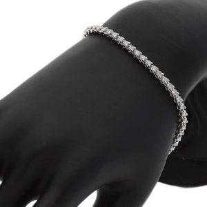Cartier Tennis Bracelet Platinum with Diamond - view 4