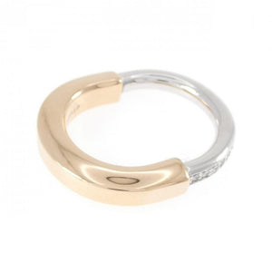Tiffany & Co. Ring 18K Rose Gold and 18K White Gold With Diamond - view 3