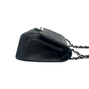 Chanel Classic Double Flap Bag Quilted Caviar Jumbo - view 6