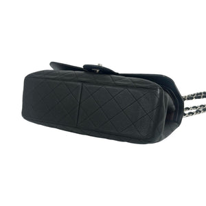 Chanel Classic Double Flap Bag Quilted Caviar Jumbo - view 8