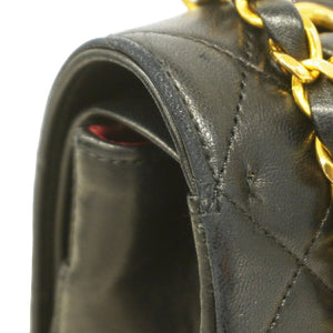 Chanel Vintage Classic Double Flap Bag Quilted Lambskin Medium - view 7
