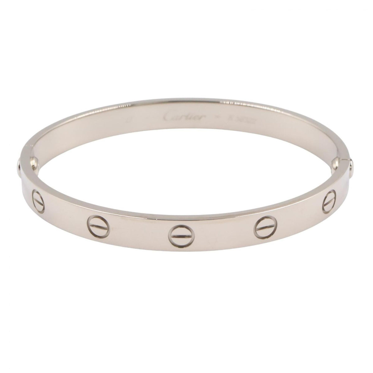 Cartier Charm Bracelet 18K White Gold