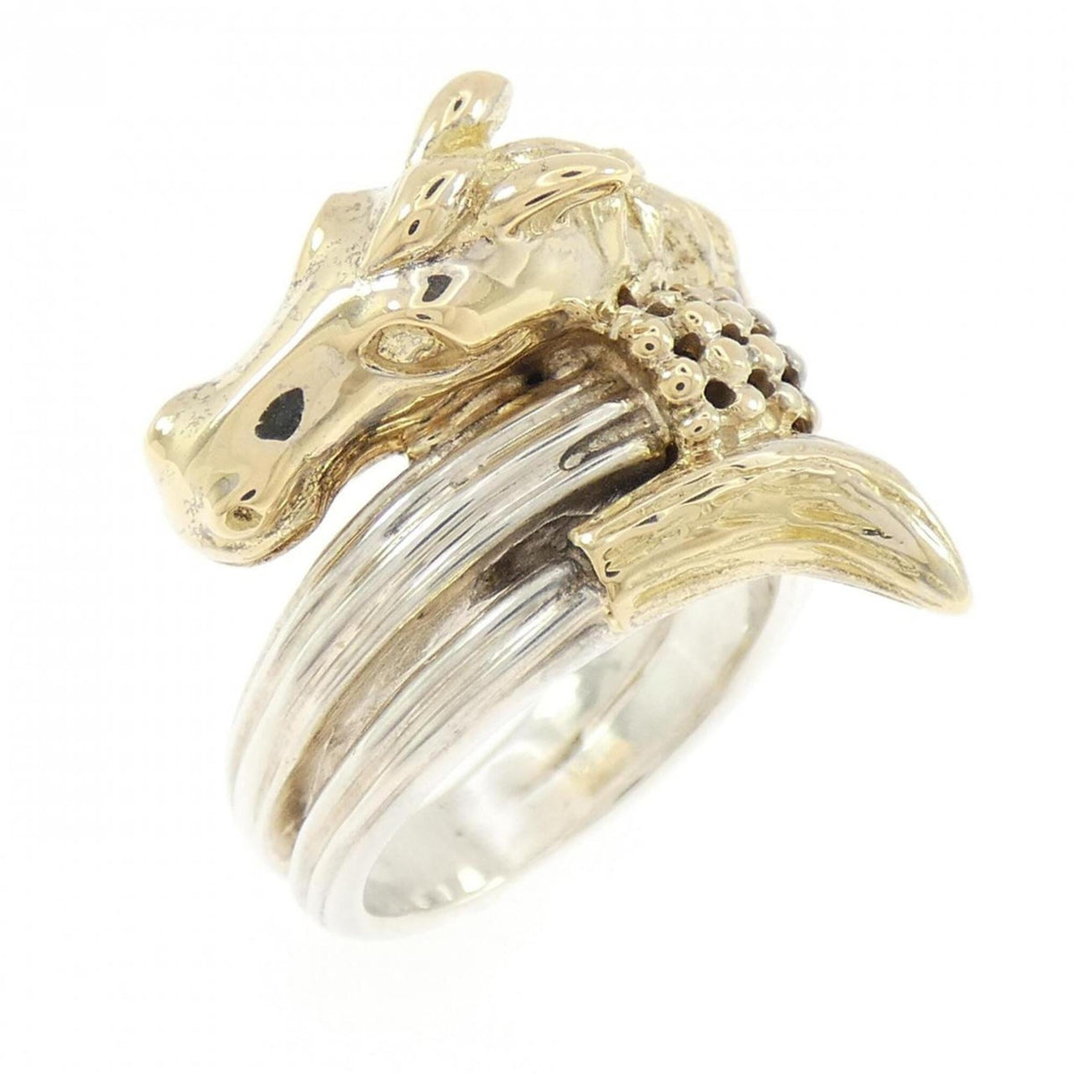 Ring Sterling Silver and 18K Yellow Gold