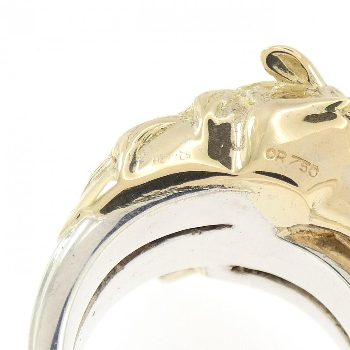 Ring Sterling Silver and 18K Yellow Gold