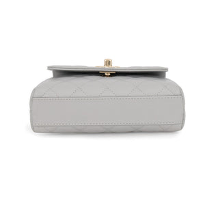 Chanel Coco Top Handle Bag Quilted Caviar Extra Mini - view 3