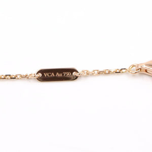 Van Cleef & Arpels Vintage Alhambra Pendant Necklace 18K Rose Gold - view 3