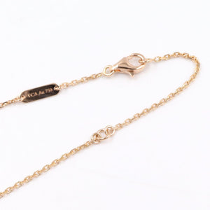 Van Cleef & Arpels Vintage Alhambra Pendant Necklace 18K Rose Gold - view 4