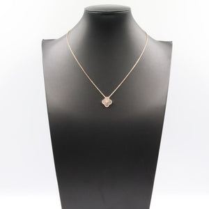 Van Cleef & Arpels Vintage Alhambra Pendant Necklace 18K Rose Gold - view 6