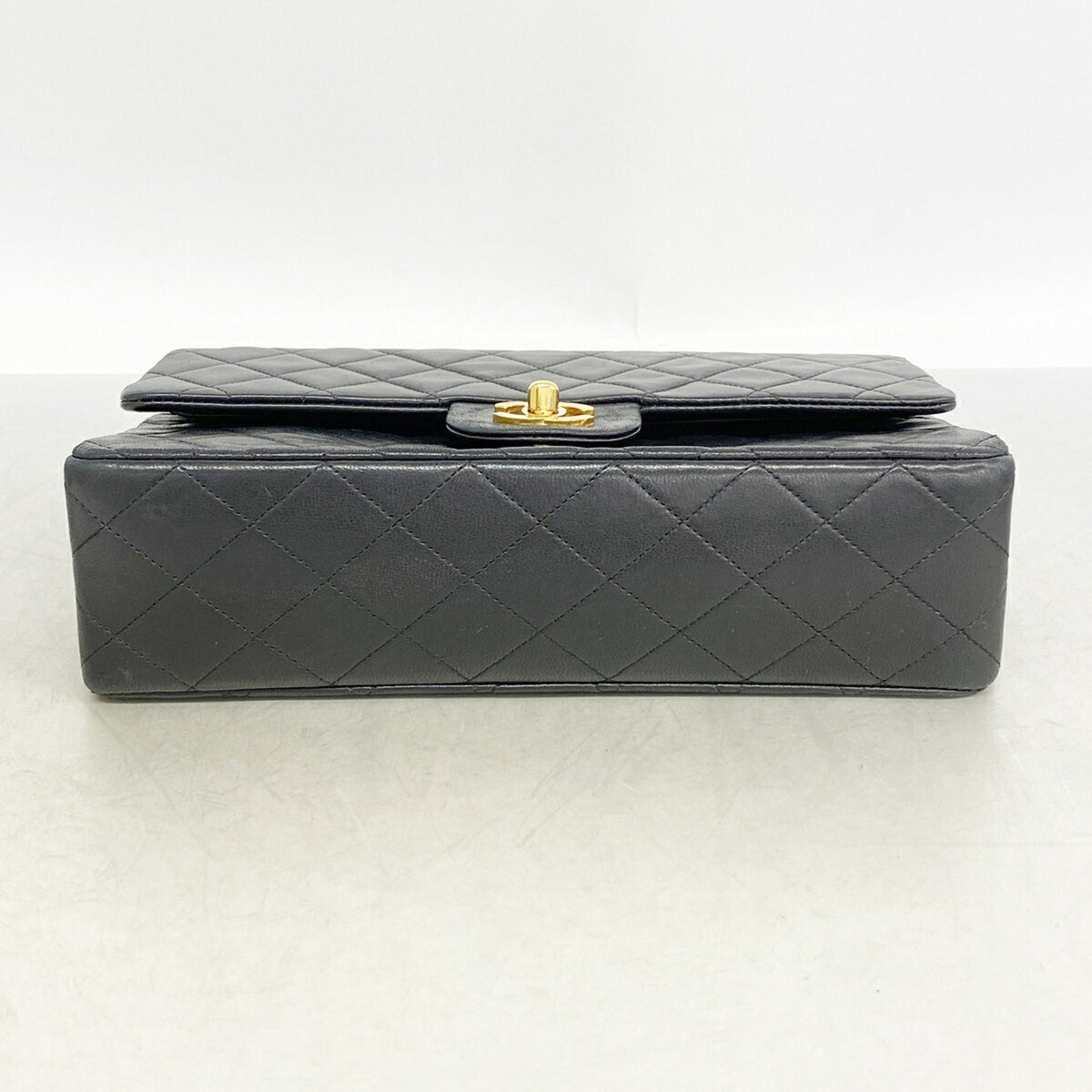 Vintage Classic Double Flap Bag Quilted Lambskin Medium