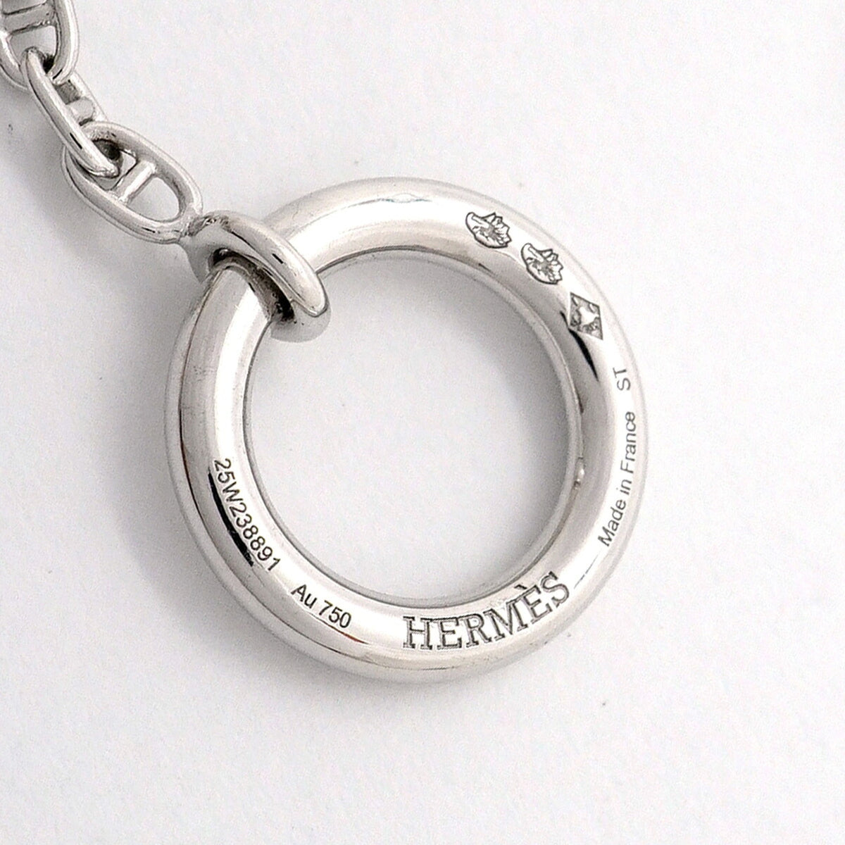 Pendant Necklace 18K White Gold with Diamond