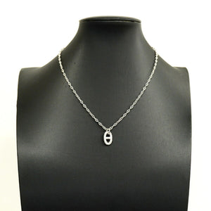 Hermes Pendant Necklace 18K White Gold with Diamond - view 6