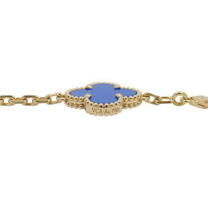 Van Cleef & Arpels Alhambra Bracelet 18K Yellow Gold - view 8
