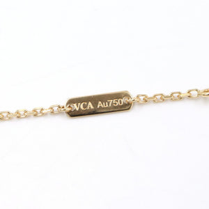 Van Cleef & Arpels Vintage Alhambra Pendant Necklace 18K Yellow Gold and Mother of Pearl - view 3