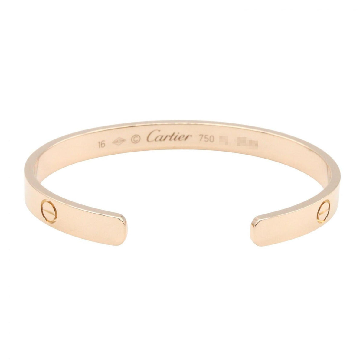 Cartier Open Love Bracelet 18K Rose Gold – view 2