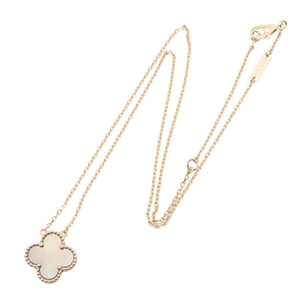Van Cleef & Arpels Vintage Alhambra Pendant Necklace 18K Rose Gold - view 2