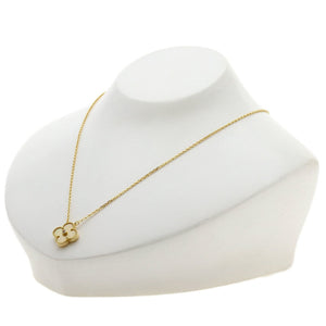 Van Cleef & Arpels Vintage Alhambra Pendant Necklace 18K Yellow Gold - view 4