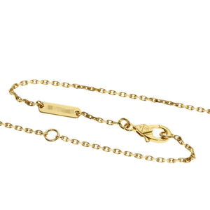 Van Cleef & Arpels Vintage Alhambra Pendant Necklace 18K Yellow Gold - view 3