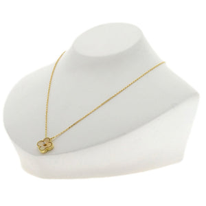 Van Cleef & Arpels Vintage Alhambra Pendant Necklace 18K Yellow Gold - view 4