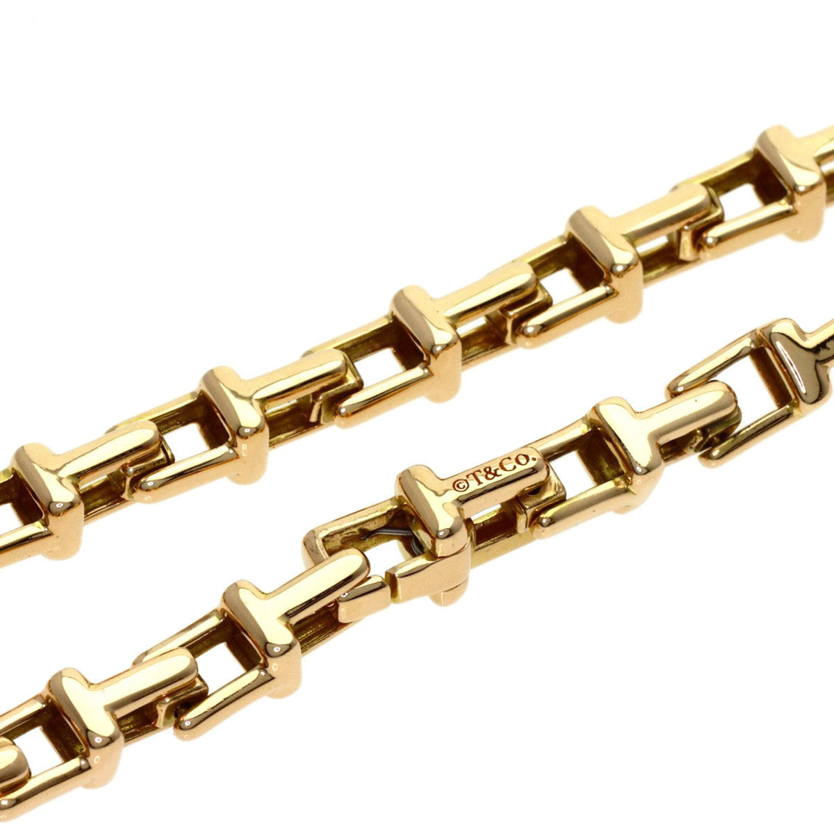 T Bracelet 18K Rose Gold