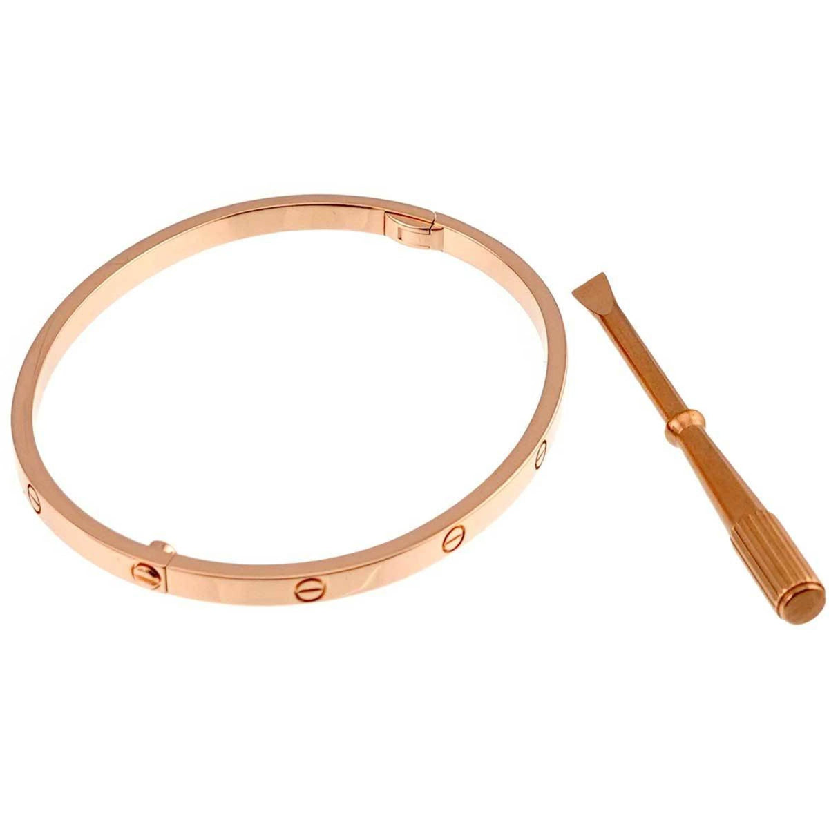Cartier Love Bracelet 18K Rose Gold Small – view 3