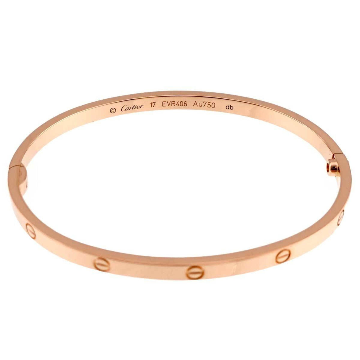 Cartier Love Bracelet 18K Rose Gold Small – view 4