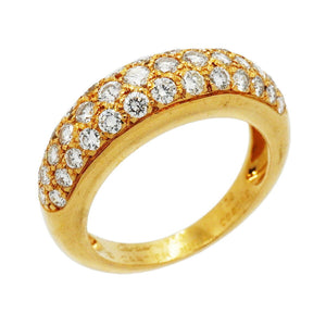 Cartier Ring 18K Yellow Gold and Diamond - view 1