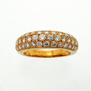 Cartier Ring 18K Yellow Gold and Diamond - view 2