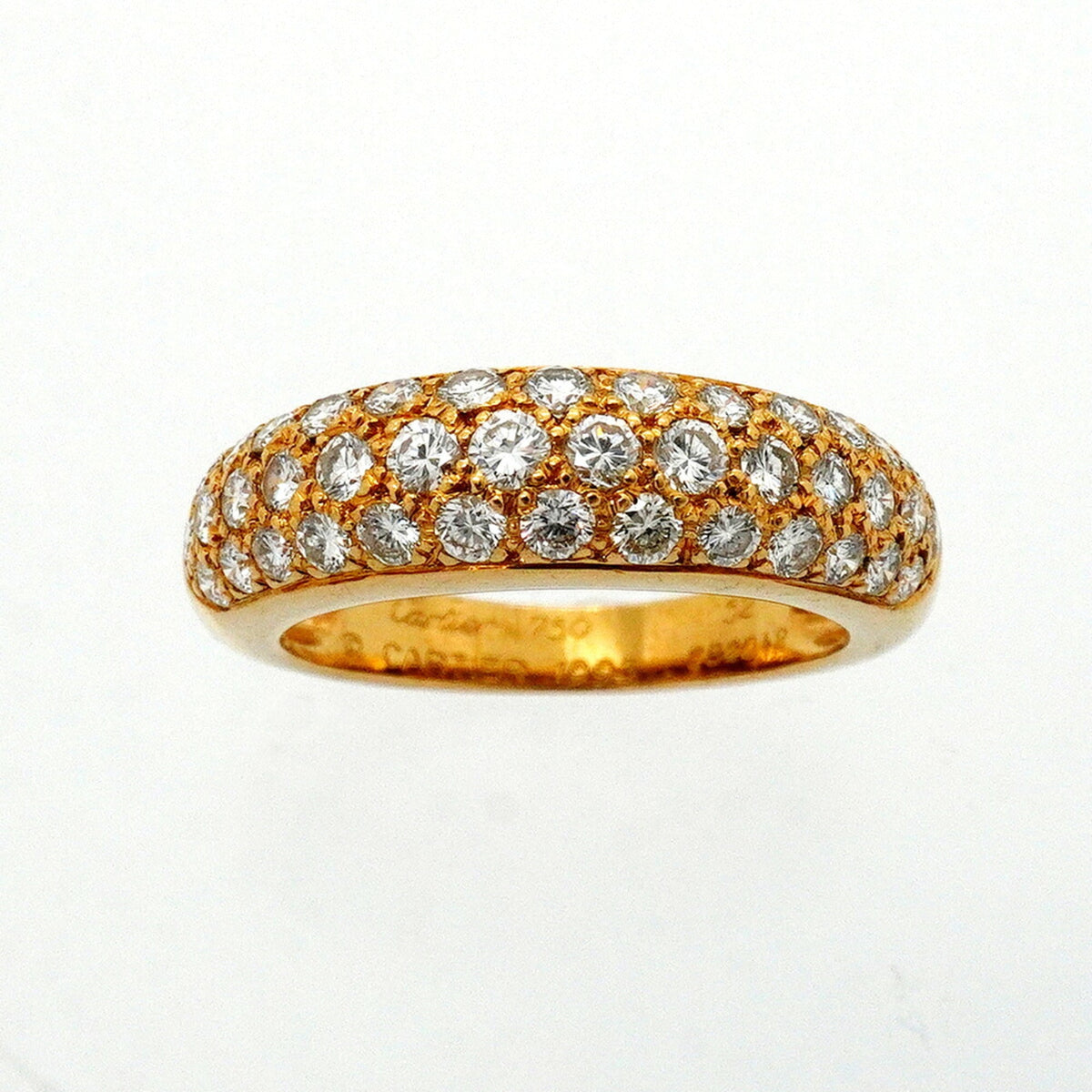 Cartier Ring 18K Yellow Gold and Diamond – view 2