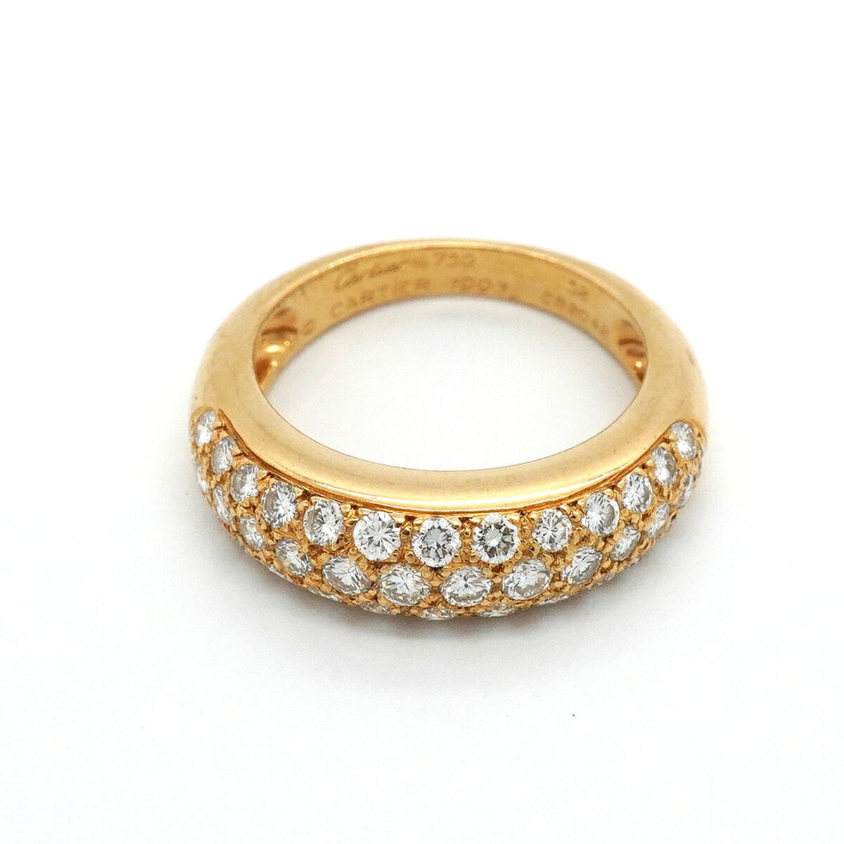 Cartier Ring 18K Yellow Gold and Diamond – view 3