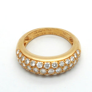 Cartier Ring 18K Yellow Gold and Diamond - view 4