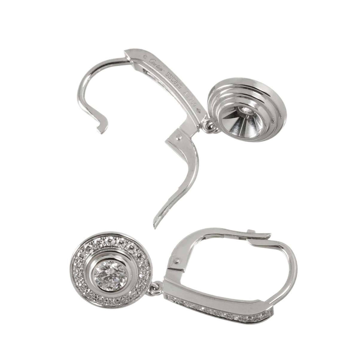 Cartier Earrings 18K White Gold – view 4