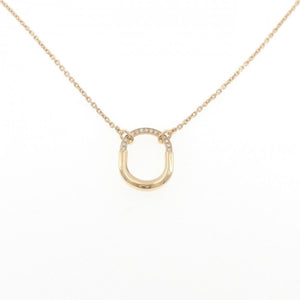 Tiffany & Co. Lock Pendant Necklace 18K Rose Gold - view 1