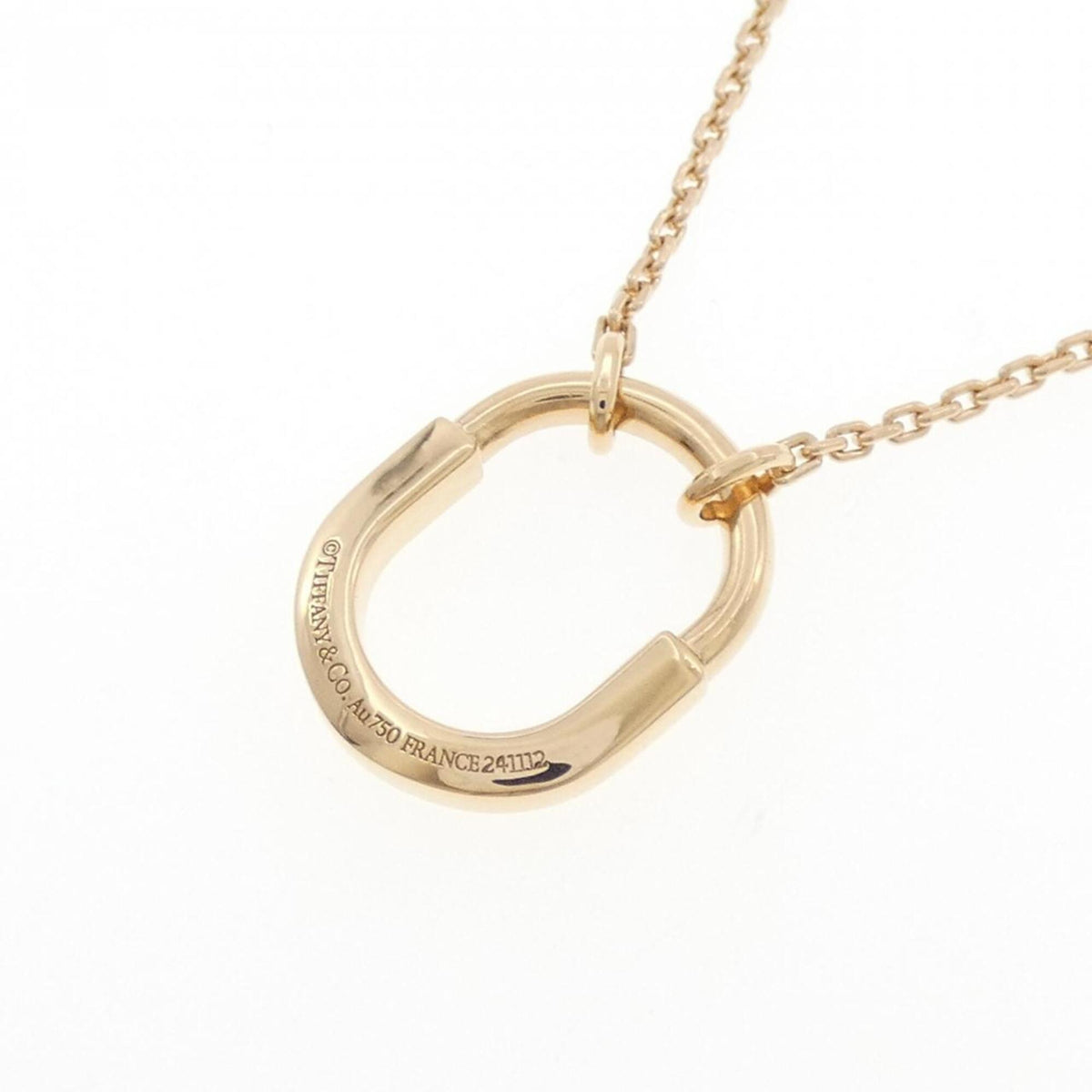 Lock Pendant Necklace 18K Rose Gold