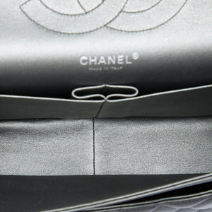 Chanel Classic Double Flap Bag Quilted Lambskin Jumbo - view 4