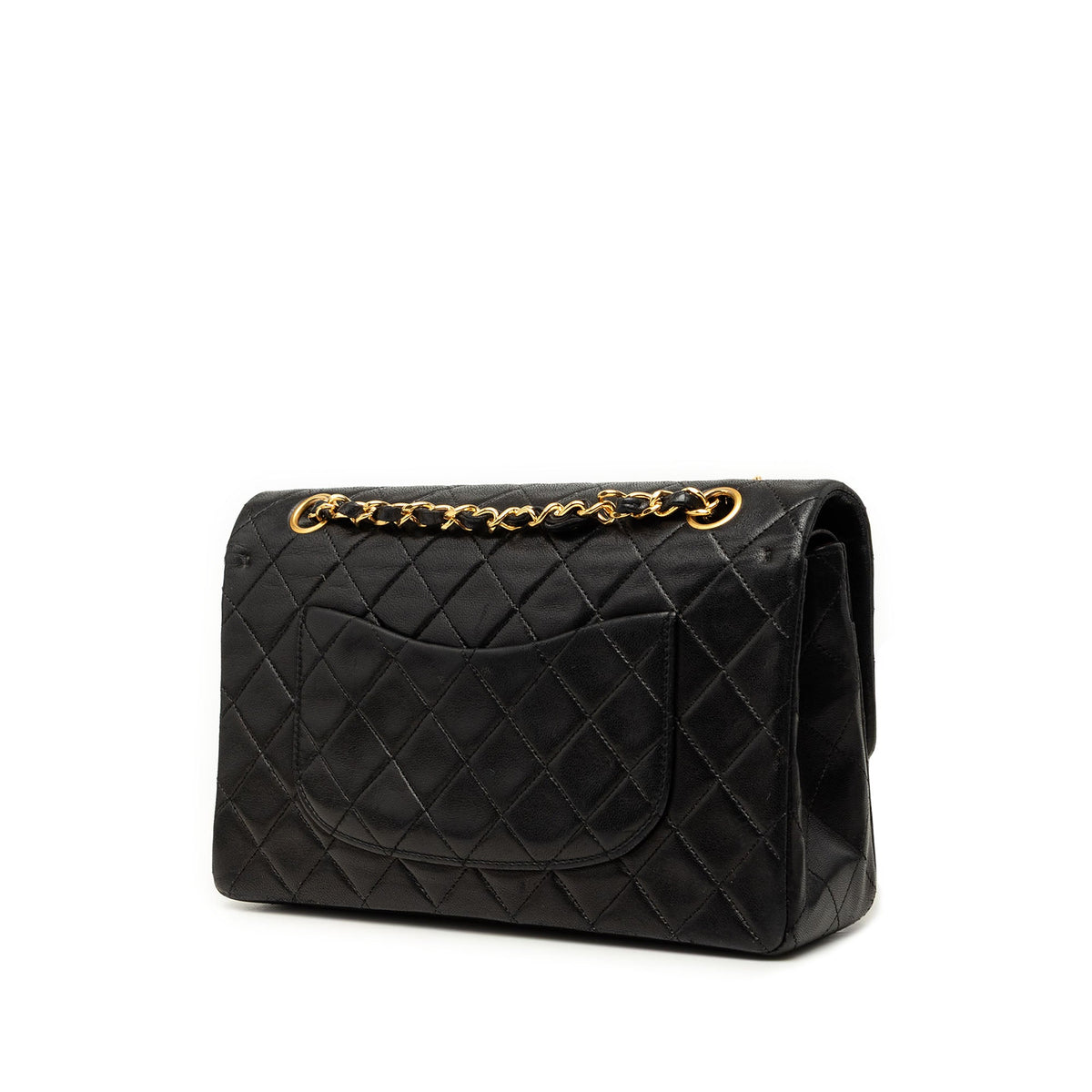Vintage Classic Double Flap Bag Quilted Lambskin Medium