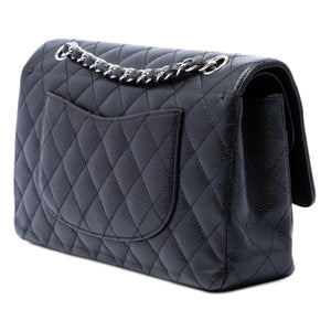 Chanel Classic Double Flap Bag Quilted Caviar Medium - view 2