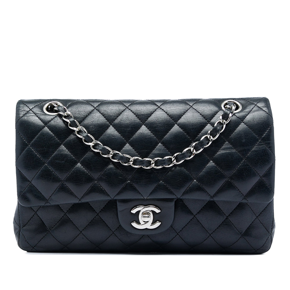 Chanel Classic Double Flap Bag Quilted Lambskin Medium