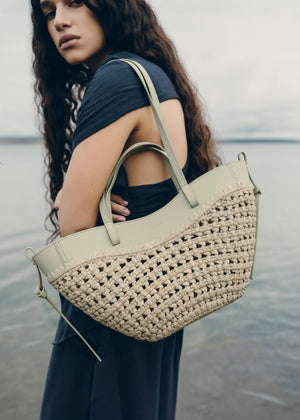 Polène Cyme Mini - Raffia Laurel - view 2