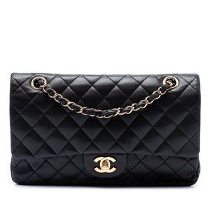 Chanel Classic Double Flap Bag Quilted Lambskin Medium - view 1