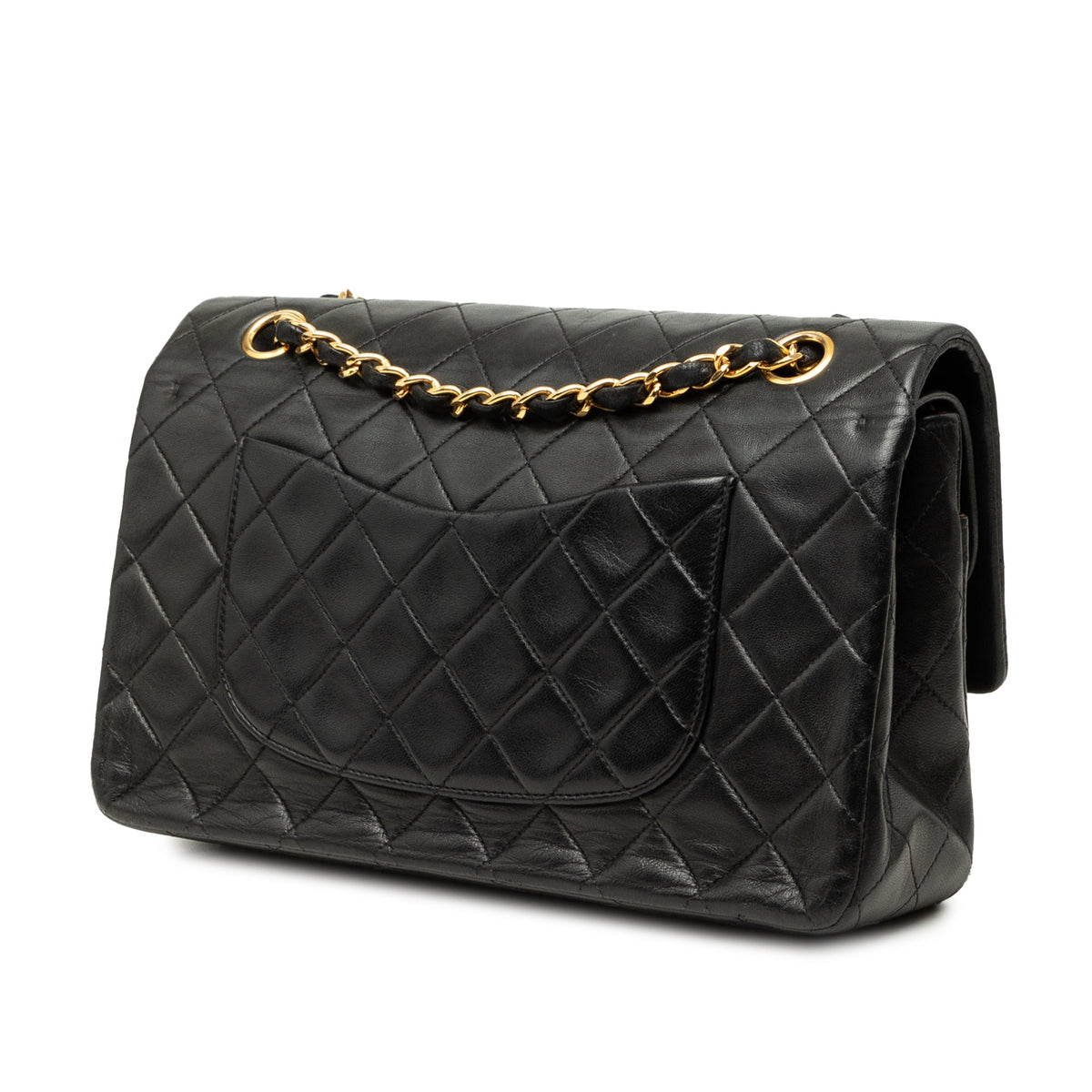 Vintage Classic Double Flap Bag Quilted Lambskin Medium
