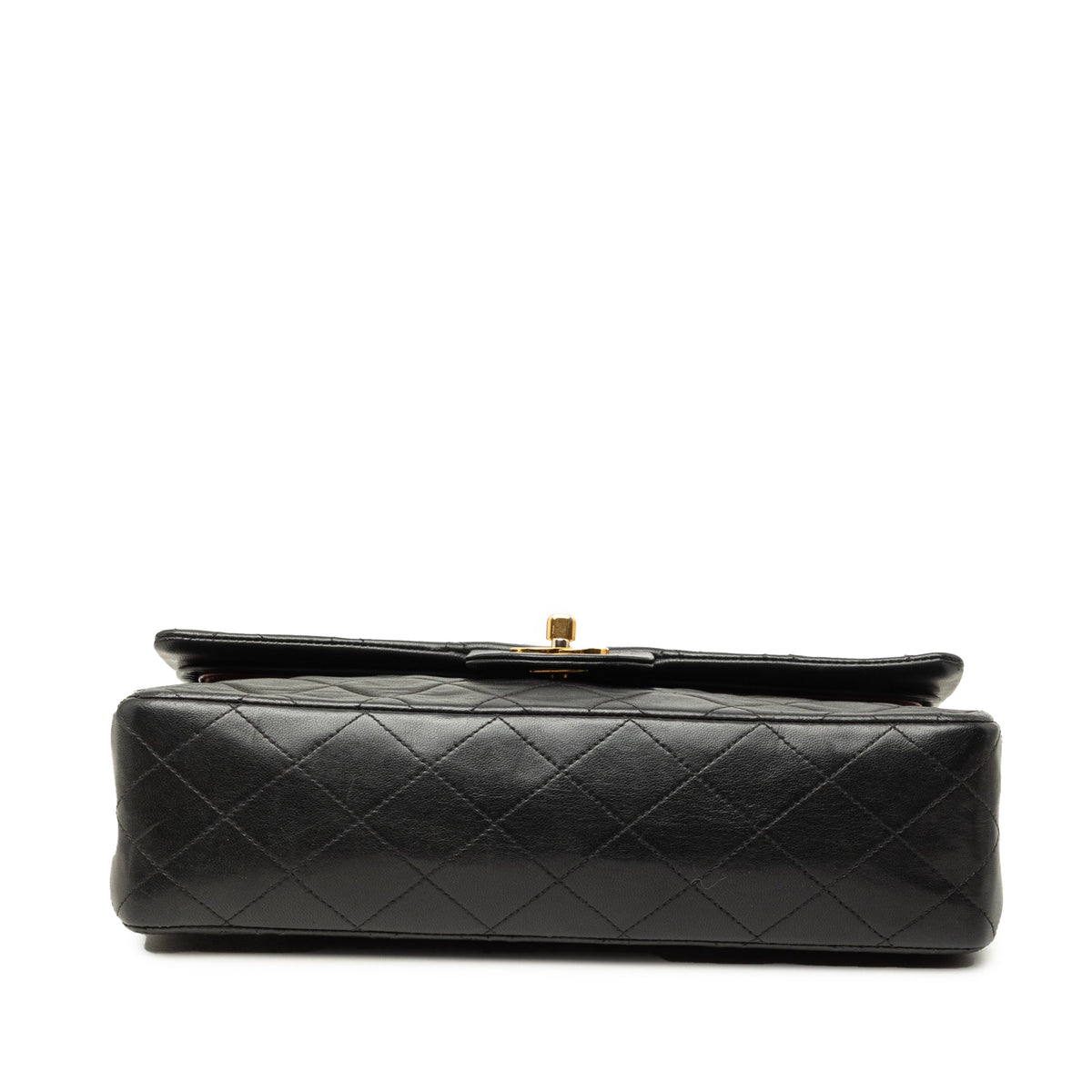 Vintage Classic Double Flap Bag Quilted Lambskin Medium